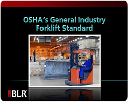 OSHA's General Industry Forklift Standard