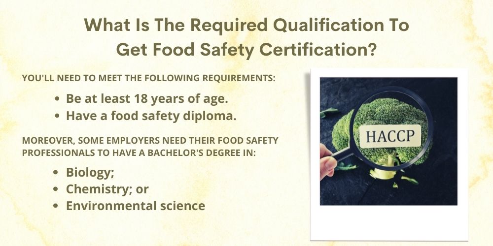 food safety certifications