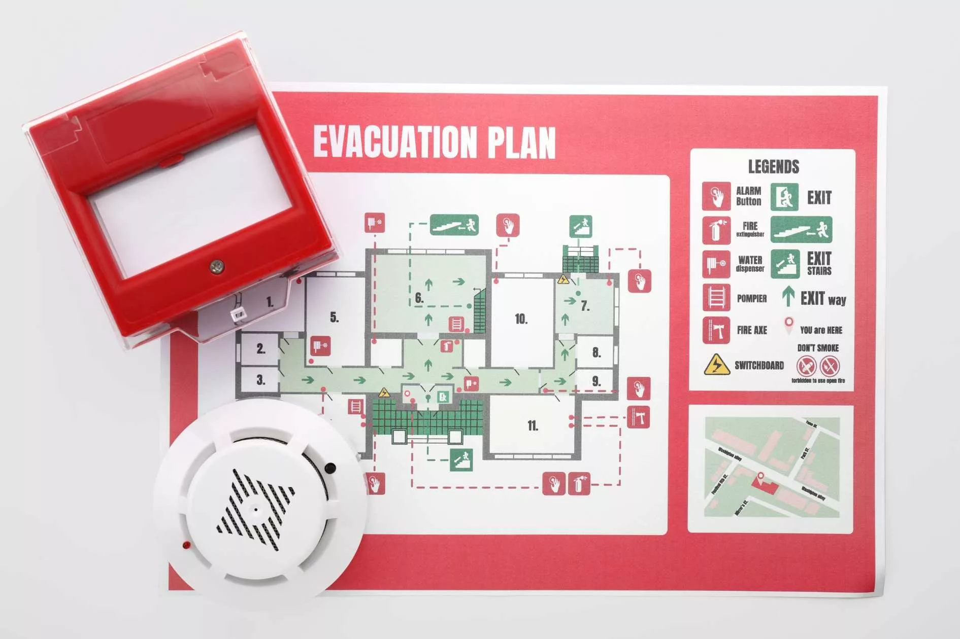 fire evacuation plan